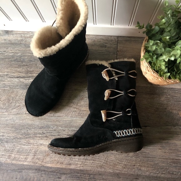 UGG Shoes - UGG | Black Suede Kona Boots